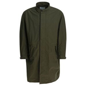 GIVENCHY Men's Long Cotton Parka Men GREEN Outerwear